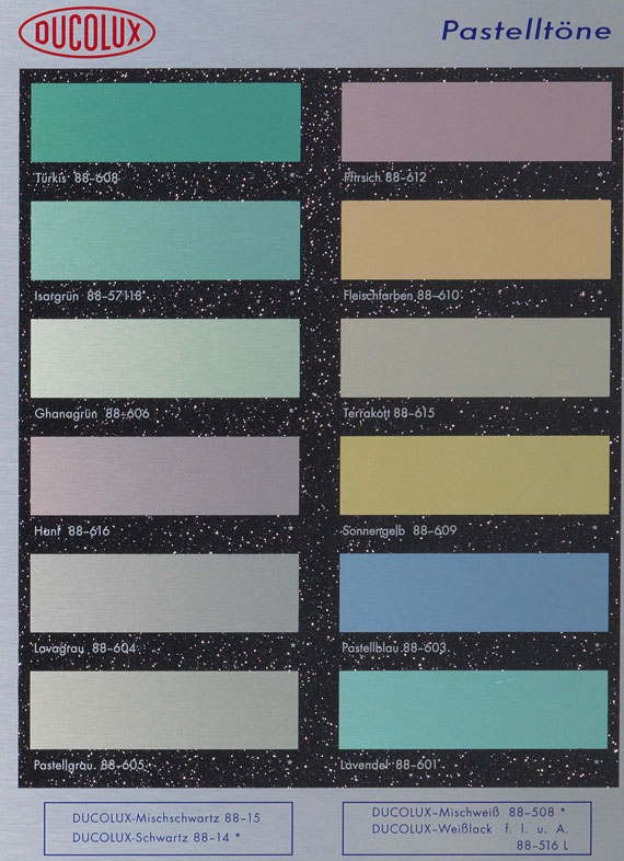 Damien Hirst - Colour Chart (Glitter) - Altre immagini