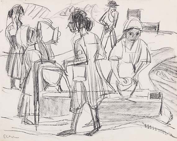 Ernst Ludwig Kirchner - Am Brunnen