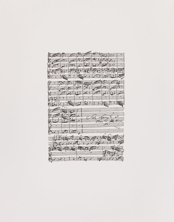 Eduardo Chillida - Blatt 2 aus: Hommage à Johann Sebastian Bach - Altre immagini