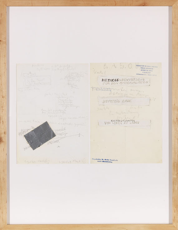 Joseph Beuys - Partitur (2tlg.)