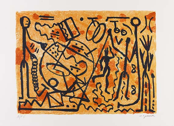 A. R. Penck (d.i. Ralf Winkler) - Expedition to the Holyland - Altre immagini