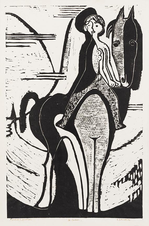 Ernst Ludwig Kirchner - Reiterin