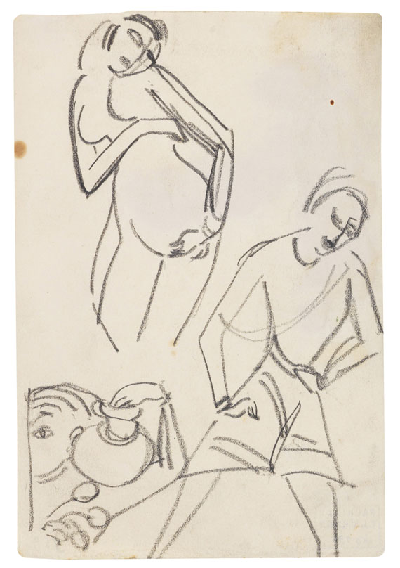 Ernst Ludwig Kirchner - Tanzende Figuren