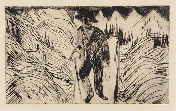 Ernst Ludwig Kirchner - Der Wanderer