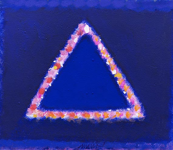 Heinz Mack - Little blue triangle