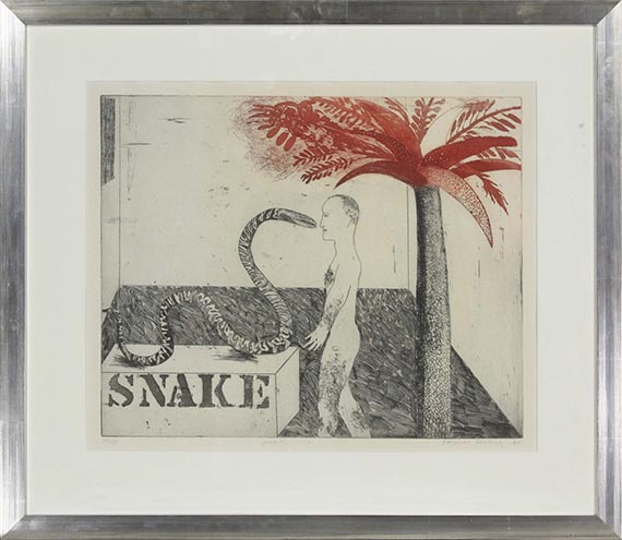 David Hockney - Jungle boy - Cornice