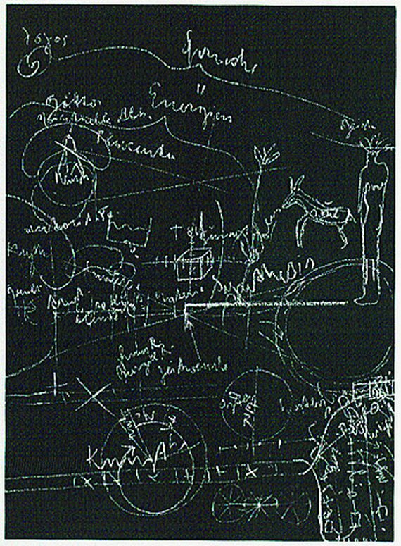Joseph Beuys - 3 Bll.: Tafel I - III