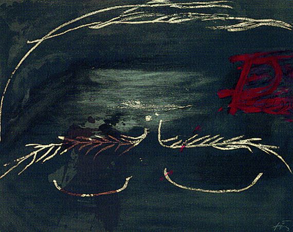 Antoni Tàpies - Hommage à Picasso