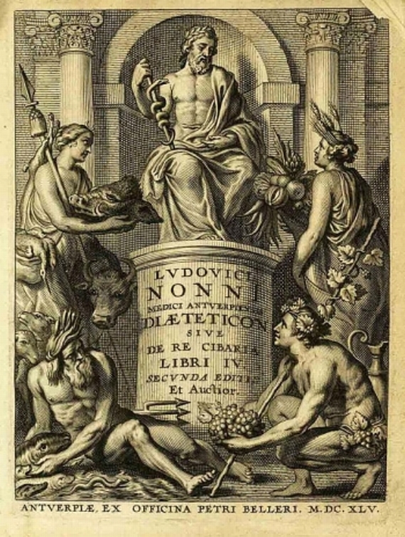 Ludovici Nonnius - De Re Cibaria. 1645