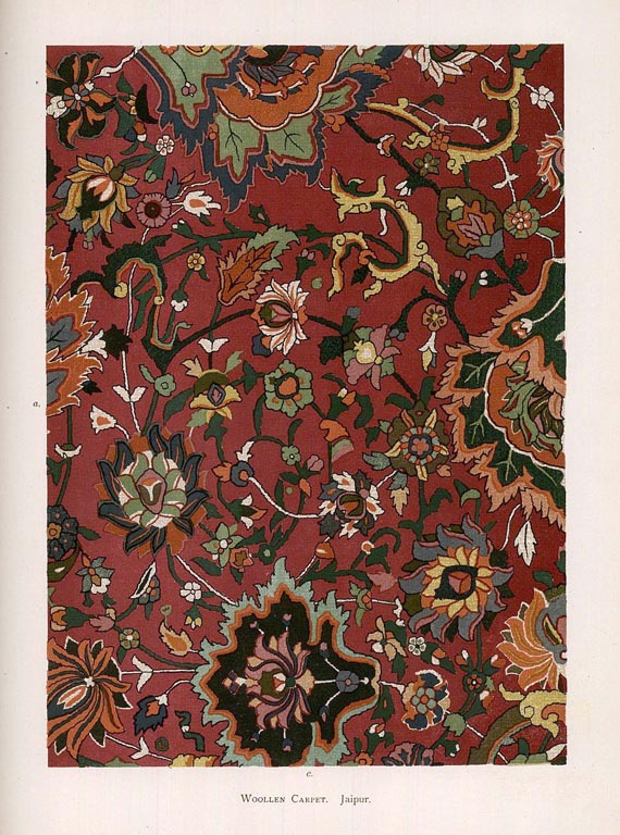 F. H. Andrews - Indian carpet designs. 1906
