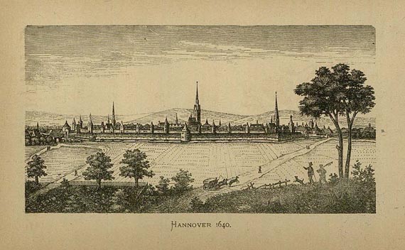 Niedersachsen - Hannover-Harz Konvolut, 9 Werke. 1773