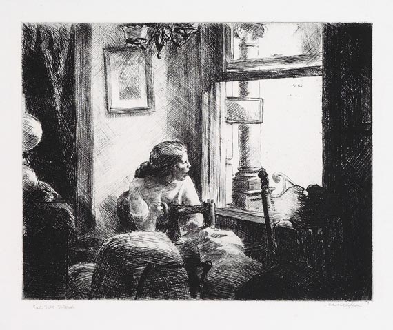 Edward Hopper - East Side Interior