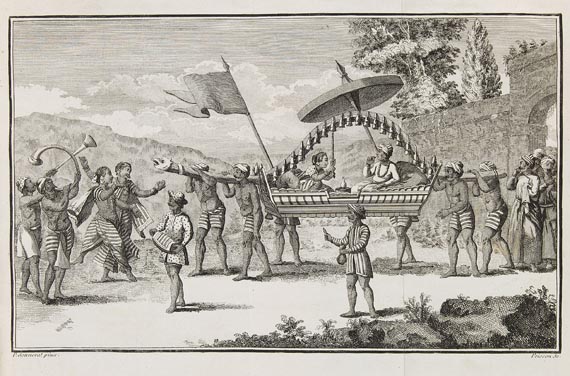Sonnerat, P. - Reise nach Ostindien und China, 2 Bde. 1783