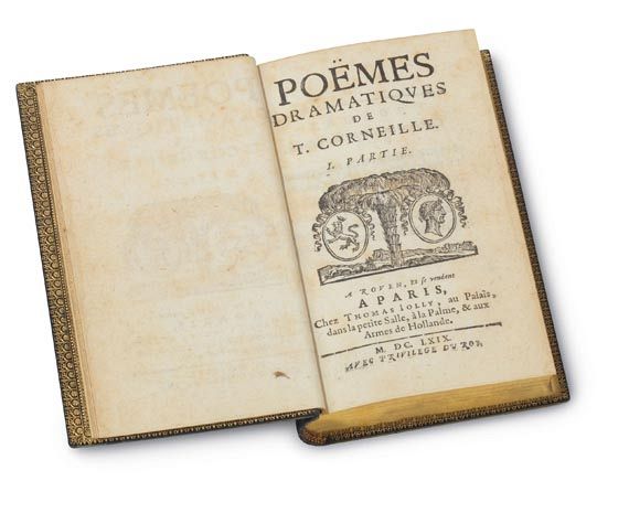 Pierre Corneille - Le Theatre. Poems. 9 Bde., 1669-1682. - Altre immagini