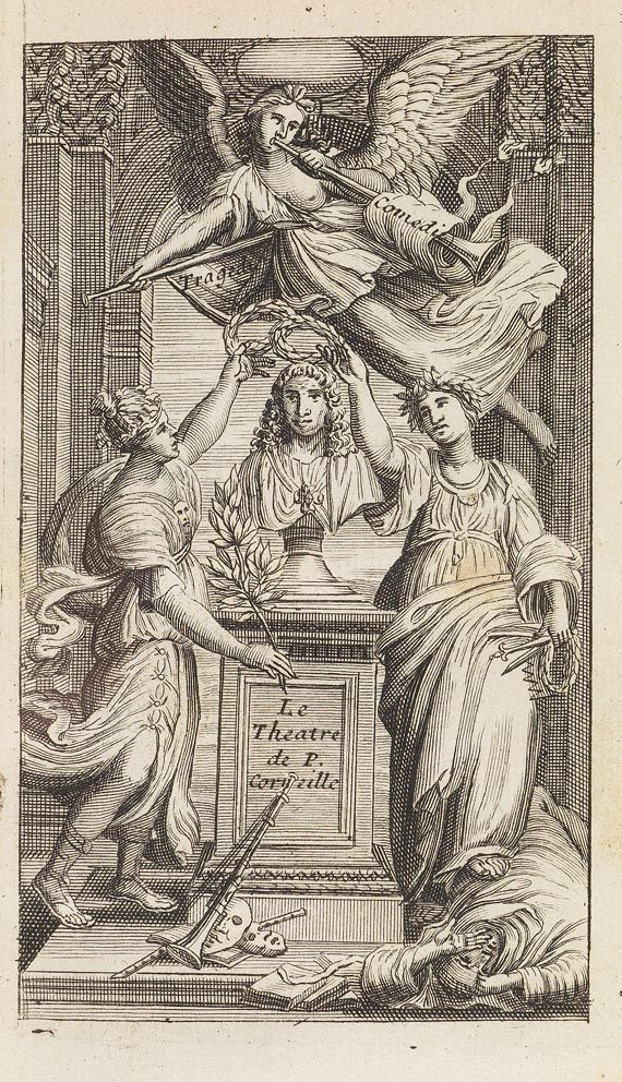 Pierre Corneille - Le Theatre. Poems. 9 Bde., 1669-1682. - Altre immagini