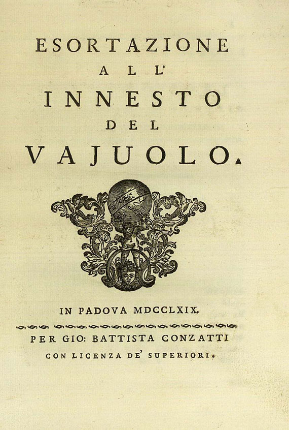 G. della Bona - Bona, Esortazione 1769. 2 Beig.