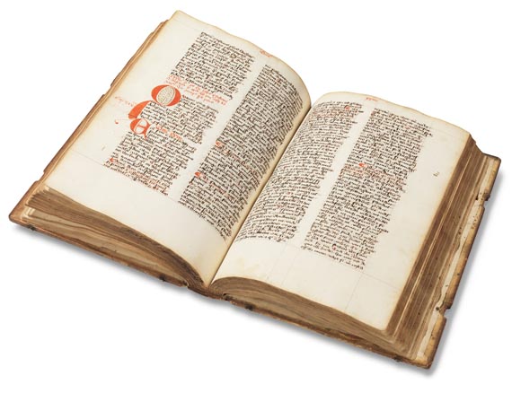  Manuskripte - Opus imperfectum in Matthaeum. Lat. Handschrift auf Papier. Um 1470. - Altre immagini