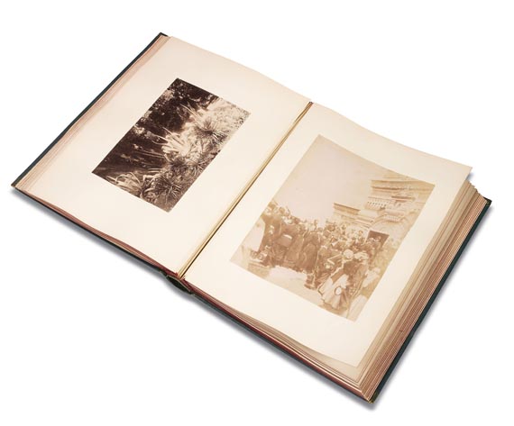  Fotografie - Reise-Erinnerungen. 2 Alben. 1880-1899. - Altre immagini