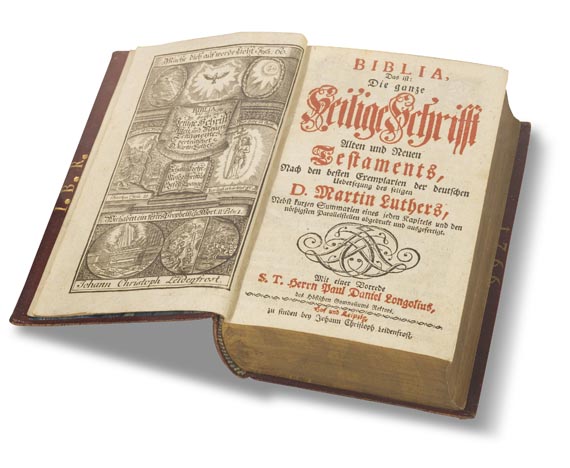  Biblia germanica - Heilige Schrift. 1765. - Altre immagini