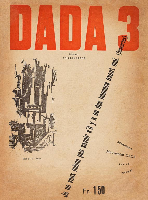 Tristan Tzara - Dada 3 (1918)