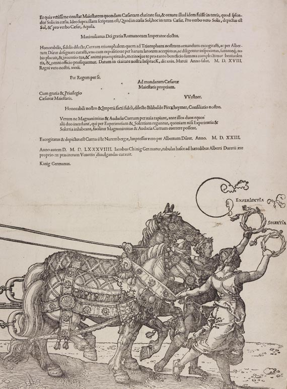 Albrecht Dürer - Der große Triumphwagen. 5. Ausgabe. 1589 - Altre immagini