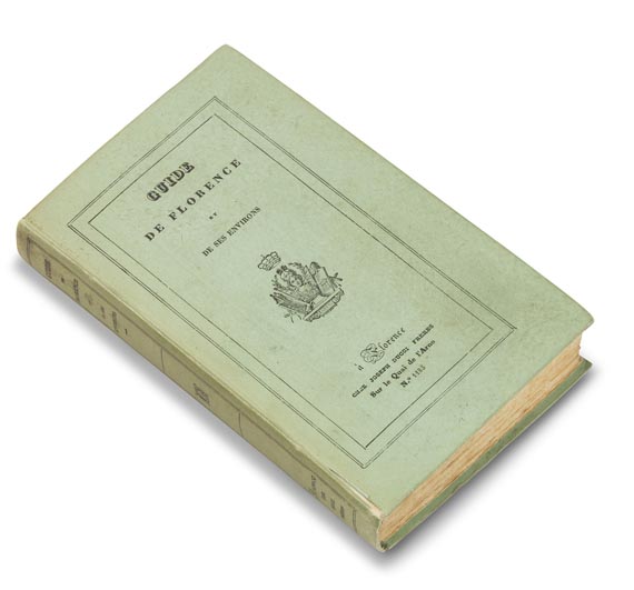 Alessandro Bulgarini - Guide de Florence. 1840 - Legatura