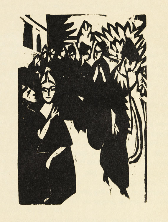 Ernst Ludwig Kirchner - Das Stiftsfräulein und der Tod. Eine Novelle von Alfred Döblin - Altre immagini