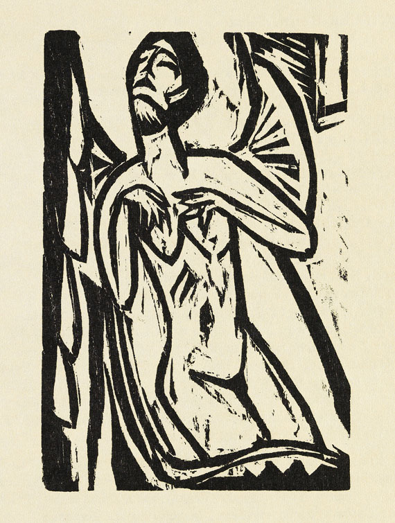 Ernst Ludwig Kirchner - Das Stiftsfräulein und der Tod. Eine Novelle von Alfred Döblin - Altre immagini