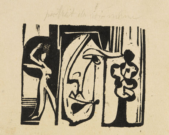 Ernst Ludwig Kirchner - 5 Blätter: Illustrationen zu Gustav Schiefler, Die Graphik Ernst Ludwig Kirchners, Band II Berlin 1931 - Altre immagini