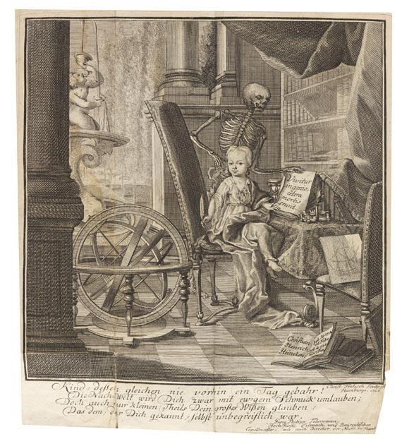 Schöneich, C. von - Merkwürdiges Ehren-Gedächtnis. 1726