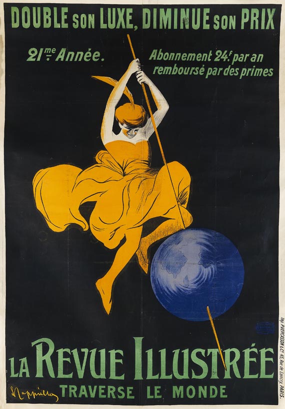 Leonetto Cappiello - Plakat: La Revue Illustrée - Travers le Monde