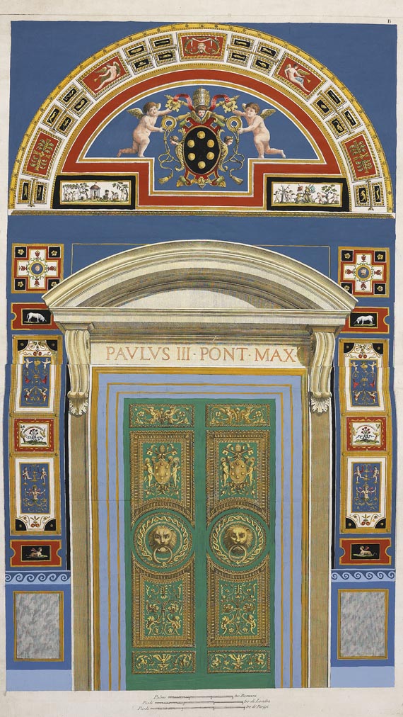 Raffaello Sanzio genannt Raffael - Loggie di Rafale nel Vaticano. 1772-77. - Altre immagini