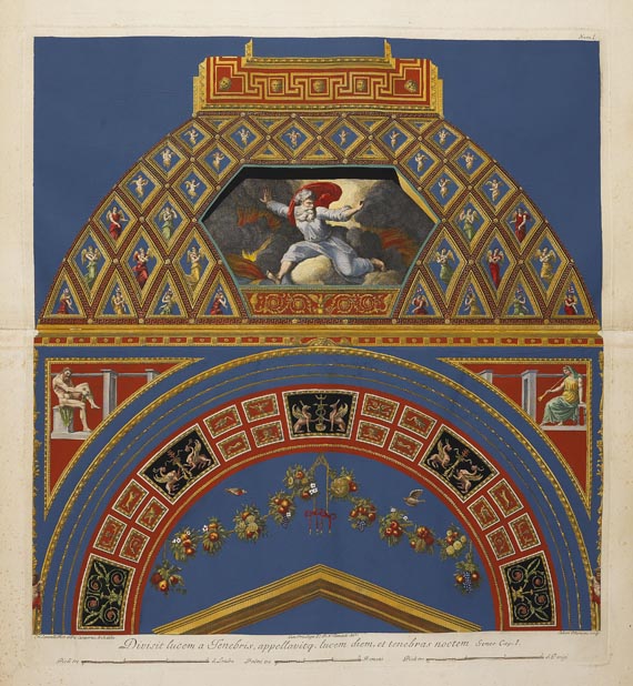 Raffaello Sanzio genannt Raffael - Loggie di Rafale nel Vaticano. 1772-77. - Altre immagini