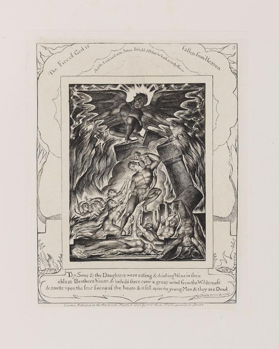 William Blake - Illustrations of the book of Job. - Altre immagini