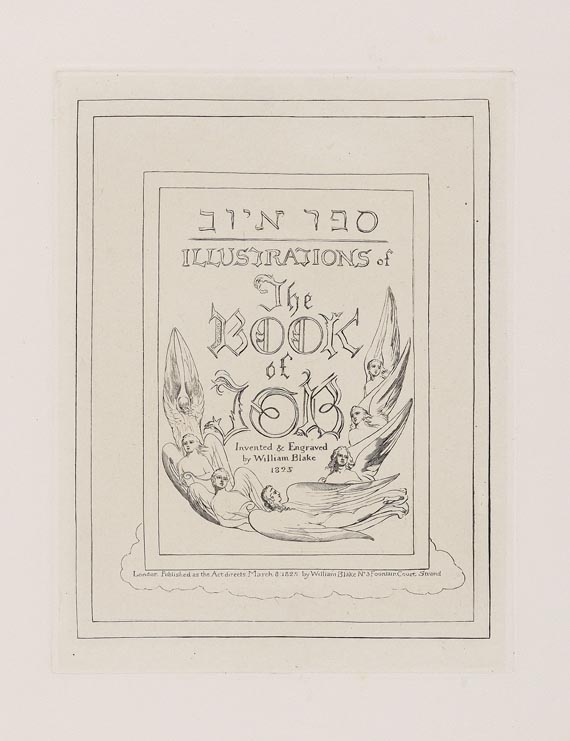 William Blake - Illustrations of the book of Job. - Altre immagini