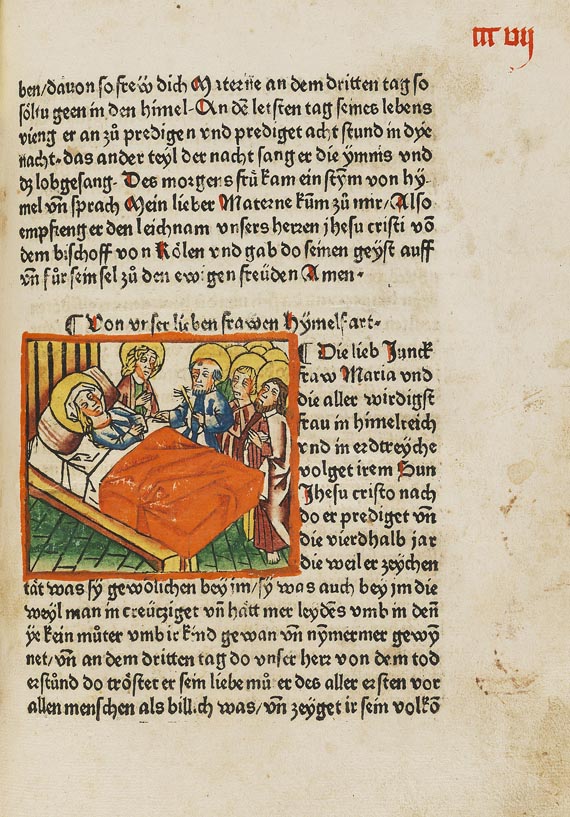  Jacobus de Voragine - Das Leben der Heiligen (Legenda aurea). 2 Bde. (C9/C17). - Altre immagini