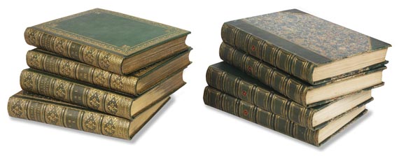 Jan Christiaan Sepp - Nederlandsche Insecten. 8 Bde. 1762-1860 - Legatura