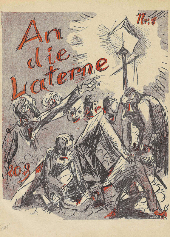 An die Laterne - An die Laterne. 4 Hefte der Reihe. 1919.