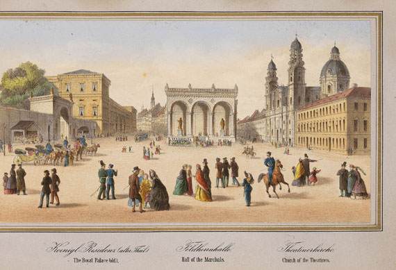 Hermann Manz - Illustrirter Spaziergang durch München. 1864. - Altre immagini
