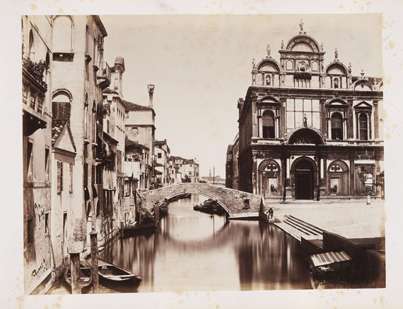  Reisefotografie - Ricordo di Venezia. C. Naya, 1874