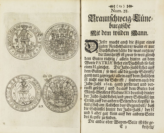 Mauritz Cuno - Betrug unter denen Reichsthalern. 1702. - Altre immagini