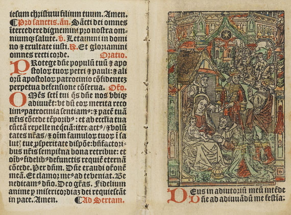 Stundenbuch - Hore intemerate Marie virginis. (1511)