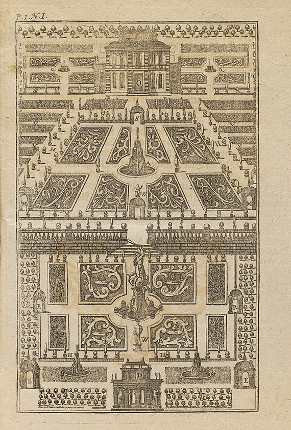 Heinrich Hesse - Neue Garten-Lust. 1703