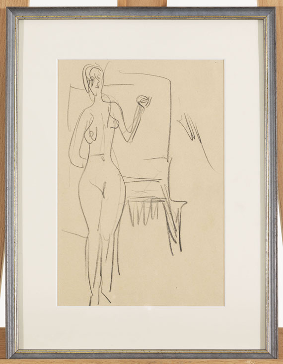 Ernst Ludwig Kirchner - Stehender weiblicher Akt - Altre immagini