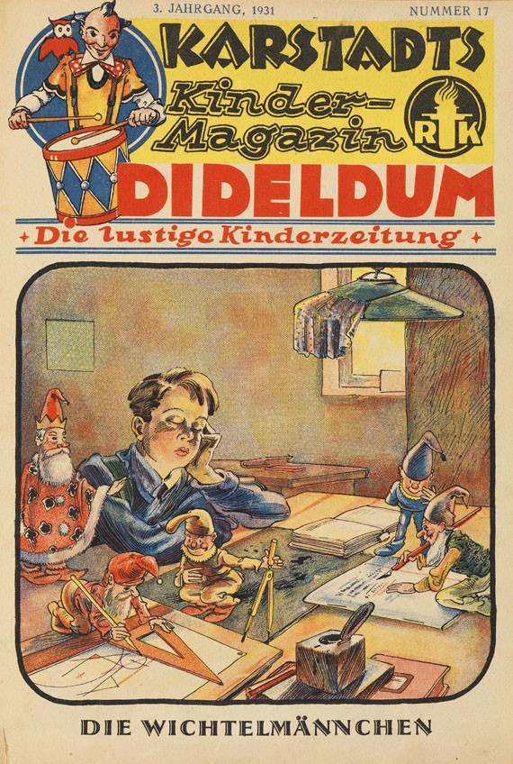 Otto Waffenschmied - Dideldum. 4 Bde. 1931-1934 - Altre immagini