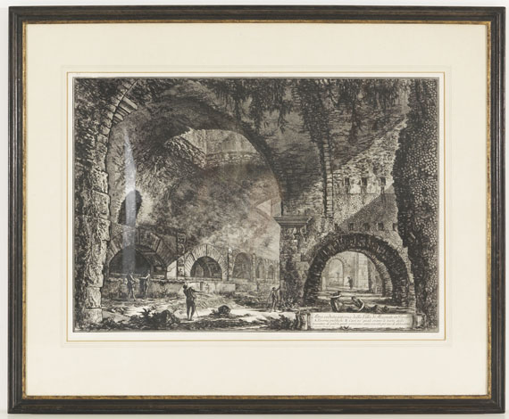 Giovanni Battista Piranesi - Altra veduta interna della Villa di Mecenate in Tivoli - Altre immagini