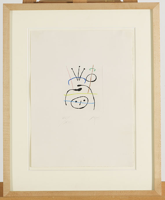 Joan Miró - La Bague d`Aurore - Cornice