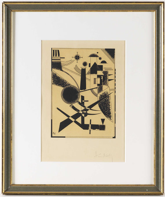 Wassily Kandinsky - Lithographie No. III - Cornice