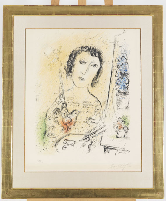 Marc Chagall - Selbstbildnis - Cornice