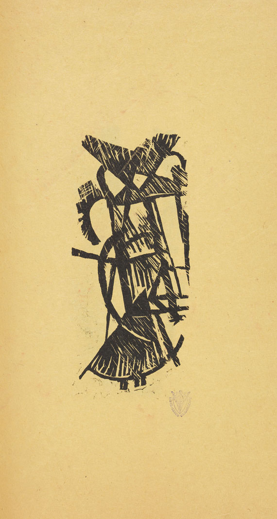 Raoul Hausmann - Material d. Malerei, Plastik, Architektur. Club Dada 3. Mit eigh. Schreiben. 1918. - Altre immagini